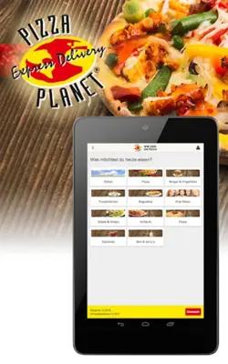 Pizza Planet android App screenshot 1